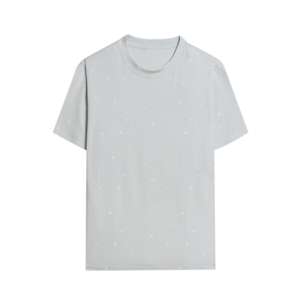 Performance Fit T-Shirt with Dynamic Wave Graphics